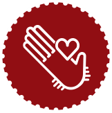 Icon Freiwilligeneinsatz